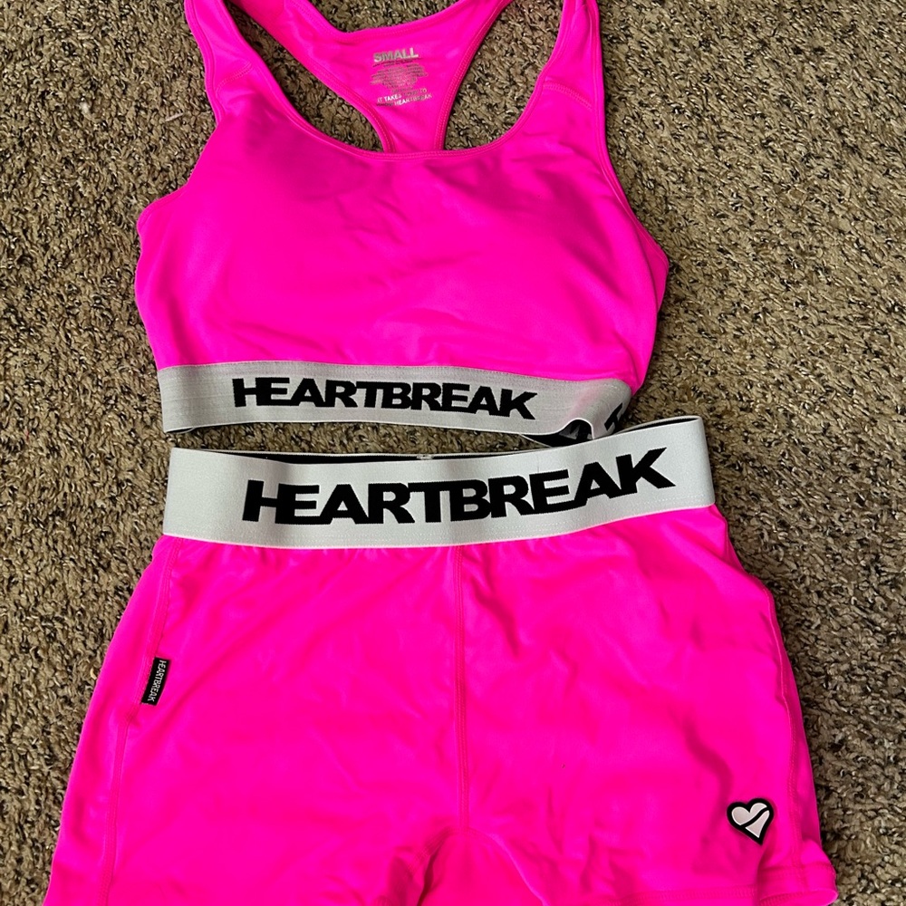 Heartbreak Sports Bra and Spandex